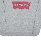 LEVI'S Mens Sweatshirt Grey S