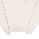 NEW BALANCE Womens Sweatshirt Beige XS