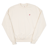 NEW BALANCE Womens Sweatshirt Beige XS