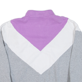 FILA Womens Sweatshirt Purple 1/4 Zip L