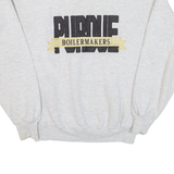 JERZEES Purdue Boilermakers Womens Sweatshirt Grey USA M