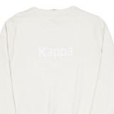 KAPPA Womens Sweatshirt Beige S