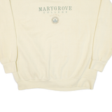 Marygrove College Alumni Mens Sweatshirt Yellow USA XL