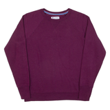 CHAMPION Womens Sweatshirt Maroon L