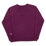 CHAMPION Womens Sweatshirt Maroon L