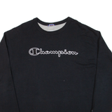 CHAMPION Mens Sweatshirt Black XL