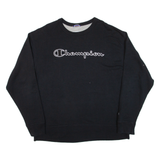 CHAMPION Mens Sweatshirt Black XL