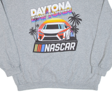 NASCAR Daytona International Speedway Mens Sweatshirt Grey USA M