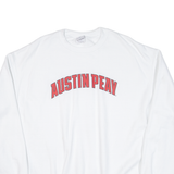CHAMPION Austin Peay Mens Sweatshirt White USA 2XL