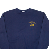 SANTEE Uss Hawkins Mens Sweatshirt Blue USA XL