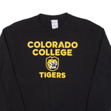 CHAMPION Colorado College Tigers Mens Sweatshirt Black USA M