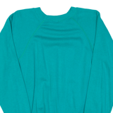 HANES Mens Sweatshirt Blue S