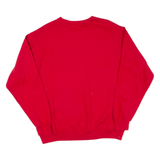 FRUIT OF THE LOOM Mens Sweatshirt Red L