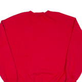 GILDAN Mens Sweatshirt Red L