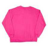 CHEETAH Womens Sweatshirt Pink L