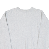 SUPER SWEATS Mens Sweatshirt Grey M