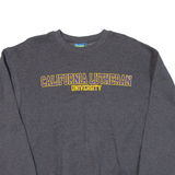 CHAMPION California Lutheran University Mens Sweatshirt Grey USA L