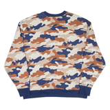 CHAMPION Camouflage Mens Sweatshirt Brown XL