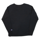CHAMPION Womens Sweatshirt Black L