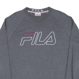 FILA Mens Sweatshirt Grey L