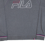 FILA Mens Sweatshirt Grey L