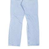 LEVI'S 501 BIG E Jeans Distressed Womens Blue Regular Straight W24 L26