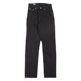 LEVI'S 501 BIG E Jeans Womens Black Regular Straight W23 L28