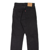 LEVI'S 501 BIG E Jeans Womens Black Regular Straight W23 L28