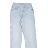 LEVI'S 501 BIG E Jeans 81 Womens Blue Regular Straight Stone Wash W24 L31