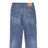 LEVI'S 514 Jeans Mens Blue Slim Straight Stone Wash W29 L32