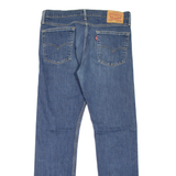 LEVI'S 513 Jeans Mens Blue Slim Straight Stone Wash W33 L32
