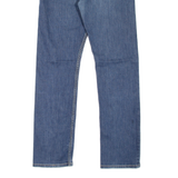 LEVI'S 513 Jeans Mens Blue Slim Straight Stone Wash W33 L32