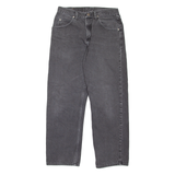 WRANGLER Womens Jeans Grey Relaxed Tapered W30 L30