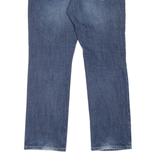 GUESS Del Mar Fit Mens Jeans Blue Slim Straight Stone Wash W32 L29