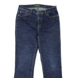 LAUREN RALPH LAUREN Womens Jeans Blue Regular Straight W28 L26