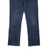 LAUREN RALPH LAUREN Womens Jeans Blue Regular Straight W28 L26