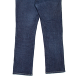 LAUREN RALPH LAUREN Womens Jeans Blue Regular Straight W28 L26