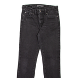 LEVI'S Mid Rise Womens Jeans Black Slim Skinny W30 L32