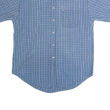 TOMMY HILFIGER Mens Shirt Blue Check L