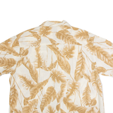 PANAMA JACK Mens Hawaiian Shirt White Crazy Pattern XL