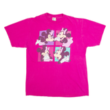 DISNEY Minnie Mouse Womens T-Shirt Pink XL