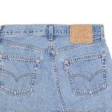 LEVI'S 501 Y2K Womens Mini Skirt Blue Short Denim S