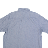 DICKIES Mens Shirt Blue Striped XL