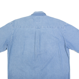 DICKIES Mens Denim Shirt Blue L