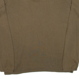 TOMMY HILFIGER Womens Jumper Green V-Neck Tight Knit L