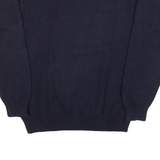 TOMMY HILFIGER Mens Jumper Blue Tight Knit L
