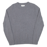 TOM TAILOR Mens Jumper Grey Tight Knit M