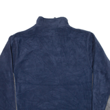 NAUTICA Mens Fleece Blue 1/4 Zip 2XL