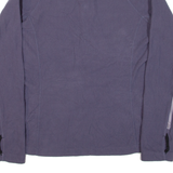THE NORTH FACE Womens Fleece Purple 1/4 Zip M