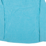 THE NORTH FACE Womens Fleece Blue 1/4 Zip L
